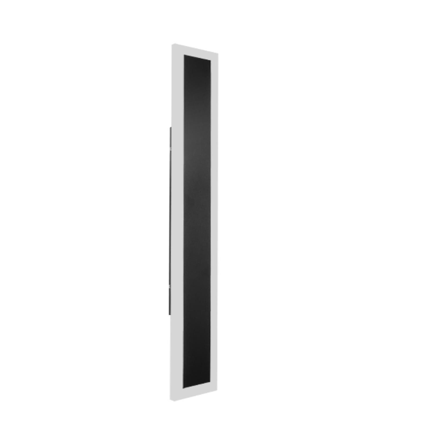 ZMH LED Außen-Wandleuchte Schwarz 3000K Wandbeleuchtung 26W Modern Außen für Hauswand, Augenschutz, Einfache Installtion, LED fest integriert, Warmweiß, 3000K, LED Außen-Wandleuchte Schwarz