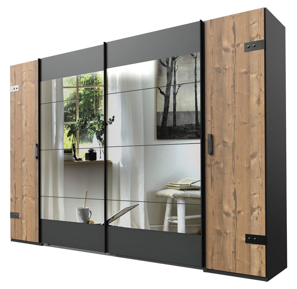 Wimex Dreh-/Schwebetürenschrank Stockholm (Schiebetüren, Drehtüren, Einlege günstig online kaufen