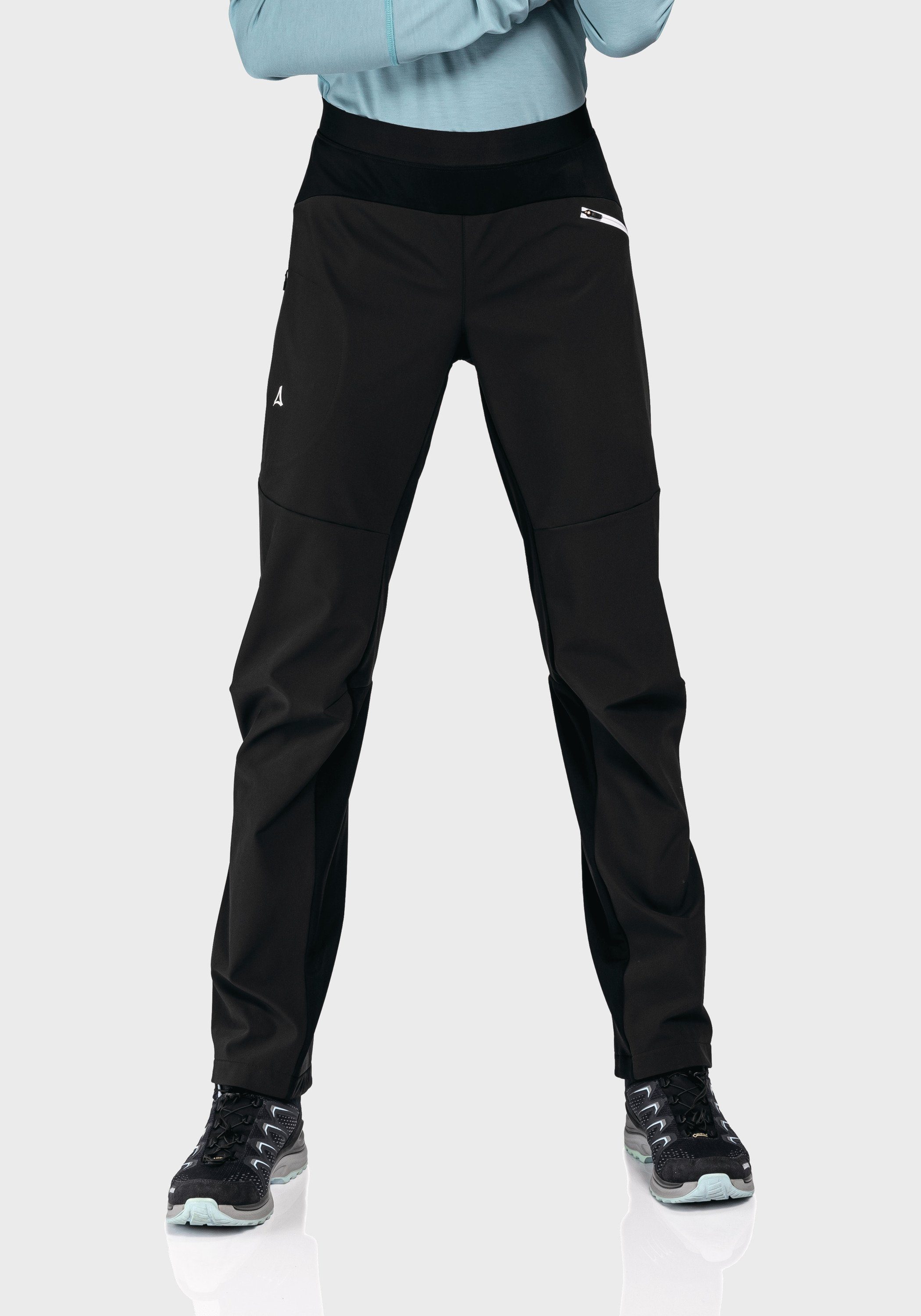 Schöffel Outdoorhose Softshell Pants Rinnen L, Hohe(r) Atmungsaktivität und  Feuchtigkeitstransport durch 10.000 MVTR