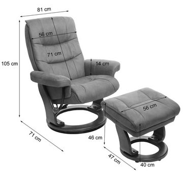 MCA furniture Relaxsessel MCW-J42 (2-St), Um 360° drehbar, Markenware vom Premium-Hersteller MCA
