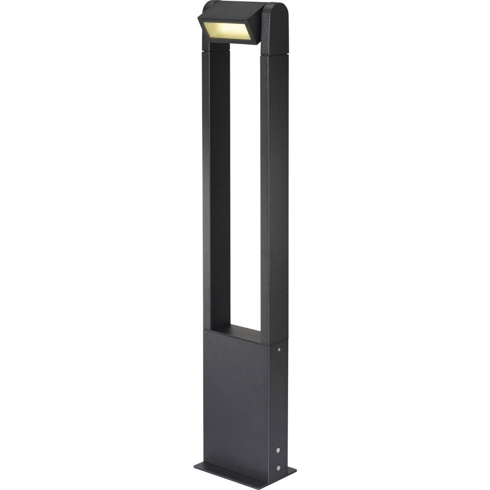 Sygonix Pollerleuchte Sygonix SY-6774590 65cm Wegeleuchte LED LED 10 W Schwarz (matt)