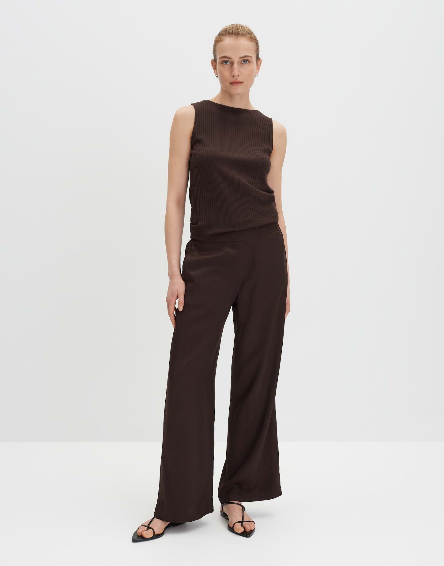 someday Tanktop KAMIA Slim in Rippstrickoptik