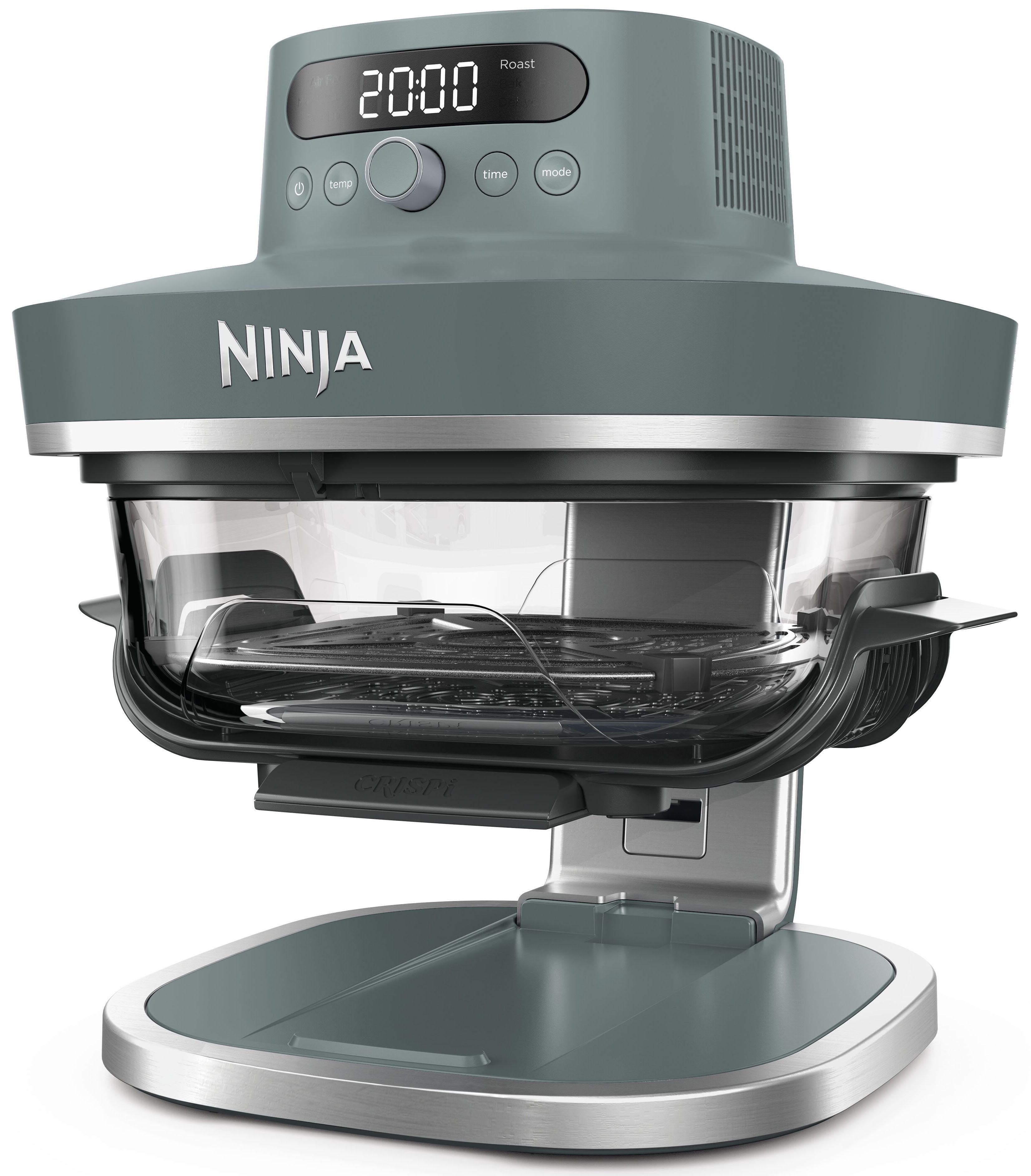 NINJA Heißluftfritteuse AS101EUGY, Extragroßes 5,7 L Fassungsvermögen, PFAS-frei, 2050 W, 7 Kochfunktionen, Vorbereitung, Zubereitung + Aufbewahrung von Speisen