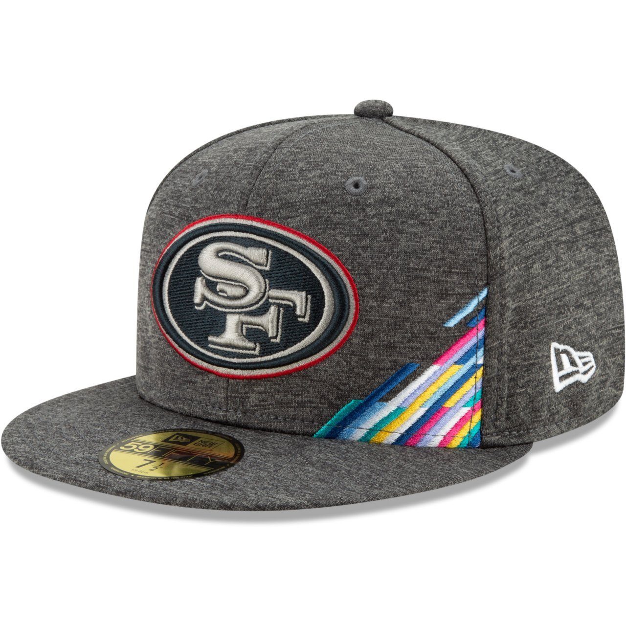 New Era Fitted Cap 59Fifty CRUCIAL CATCH NFL Teams San Francisco 49ers