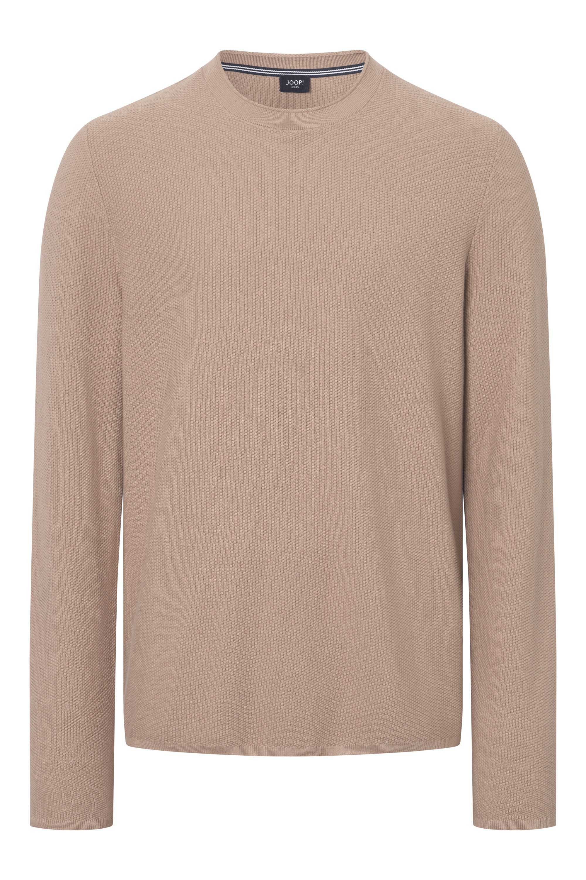 Joop Jeans Rundhalspullover Hajon mit Strukturmuster günstig online kaufen