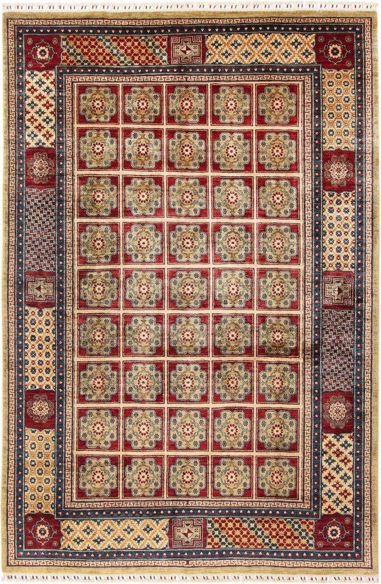Bakhtiari Nain Orientteppich, 208x312 Orientteppich mm Handgeknüpfter Höhe: Trading, rechteckig, 5 Arijana