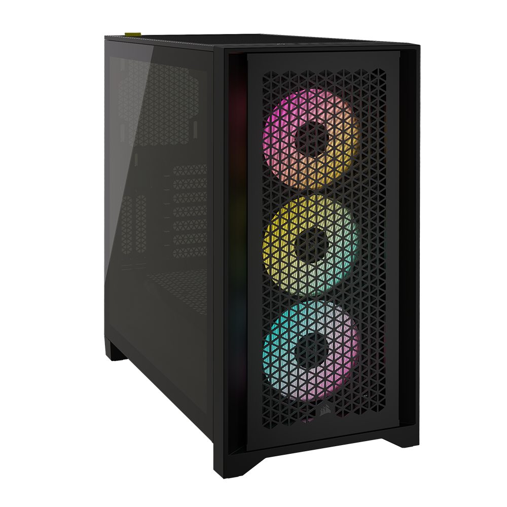 PC-Gehäuse iCUE 4000D RGB Airflow Tempered Glass Mid-Tower, Black