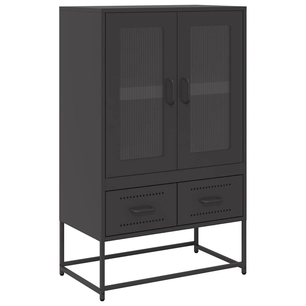 vidaXL Highboard Highboard Schwarz 68x39x111,5 cm günstig online kaufen