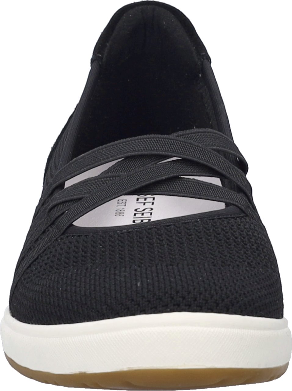 Josef Seibel Caren 67 Riemchenballerina Slipper, Sneaker, Schlupfschuh mit Leder Einsatz an der Ferse
