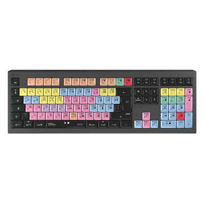 Logickeyboard Apple-Tastatur (Pro Tools Astra 2 UK (Mac) Pro Tools Tastatur english - Apple Zubehö)