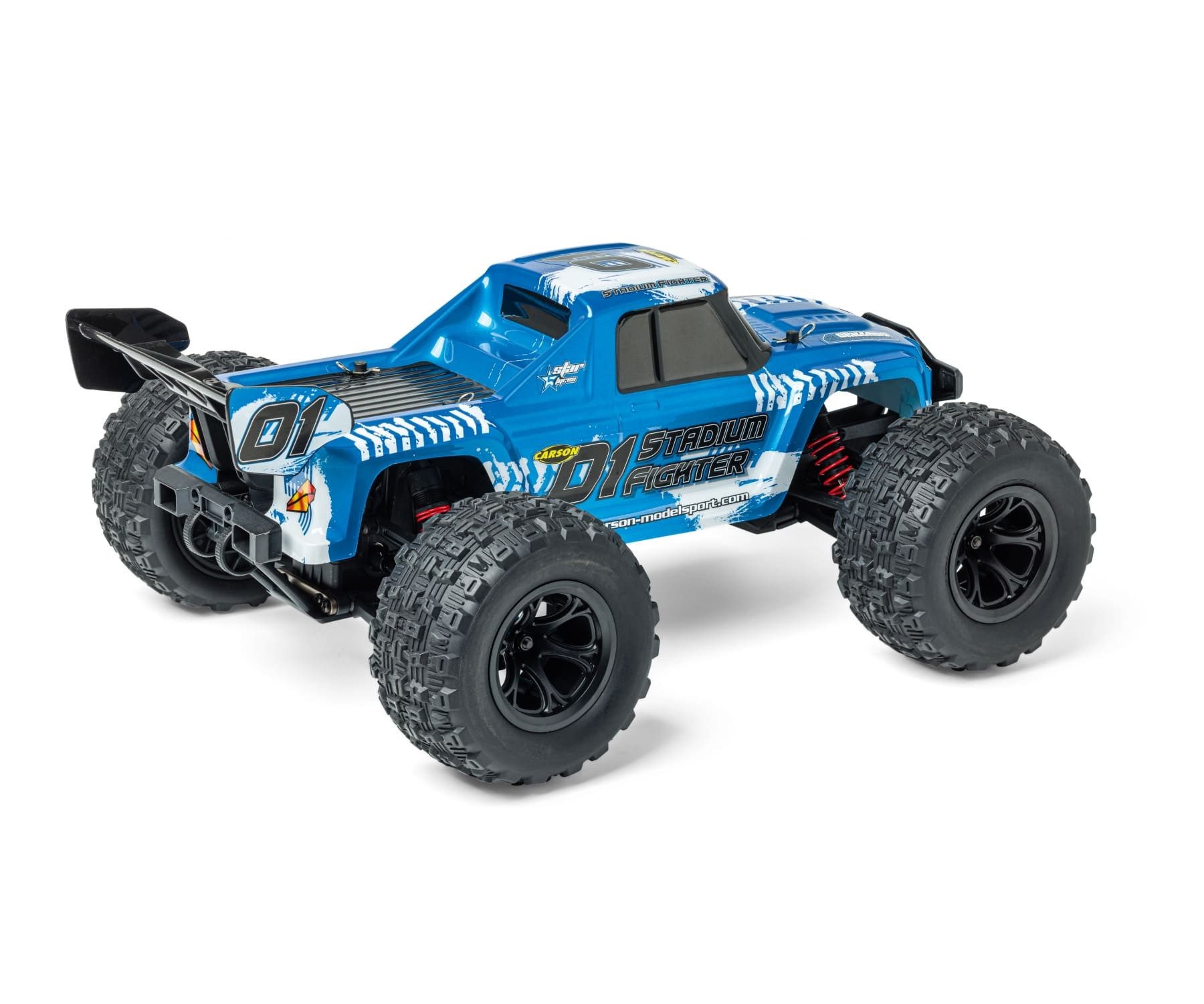 CARSON Carson RC Buggy XS Stadium Fighter 100% RTR 1:10 blau RC-Ladegerät