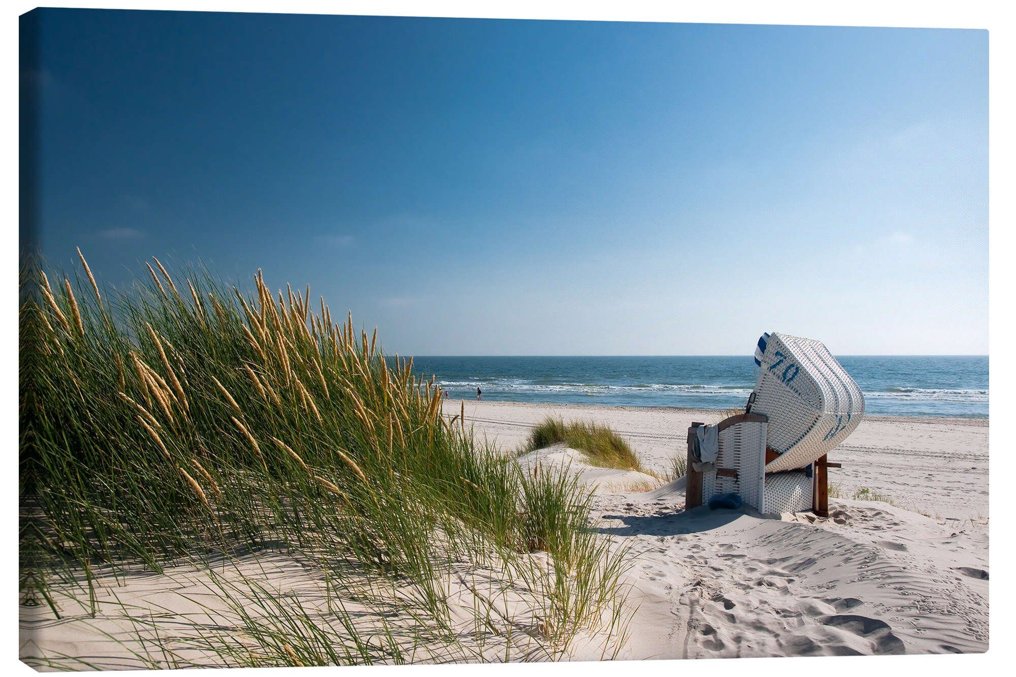 Posterlounge Wandbild Sylt - Nordsee Dünenzauber, Reiner Würz, erhältlich als Poster, Leinwandbild, Wandsticker oder Acrylglasbild