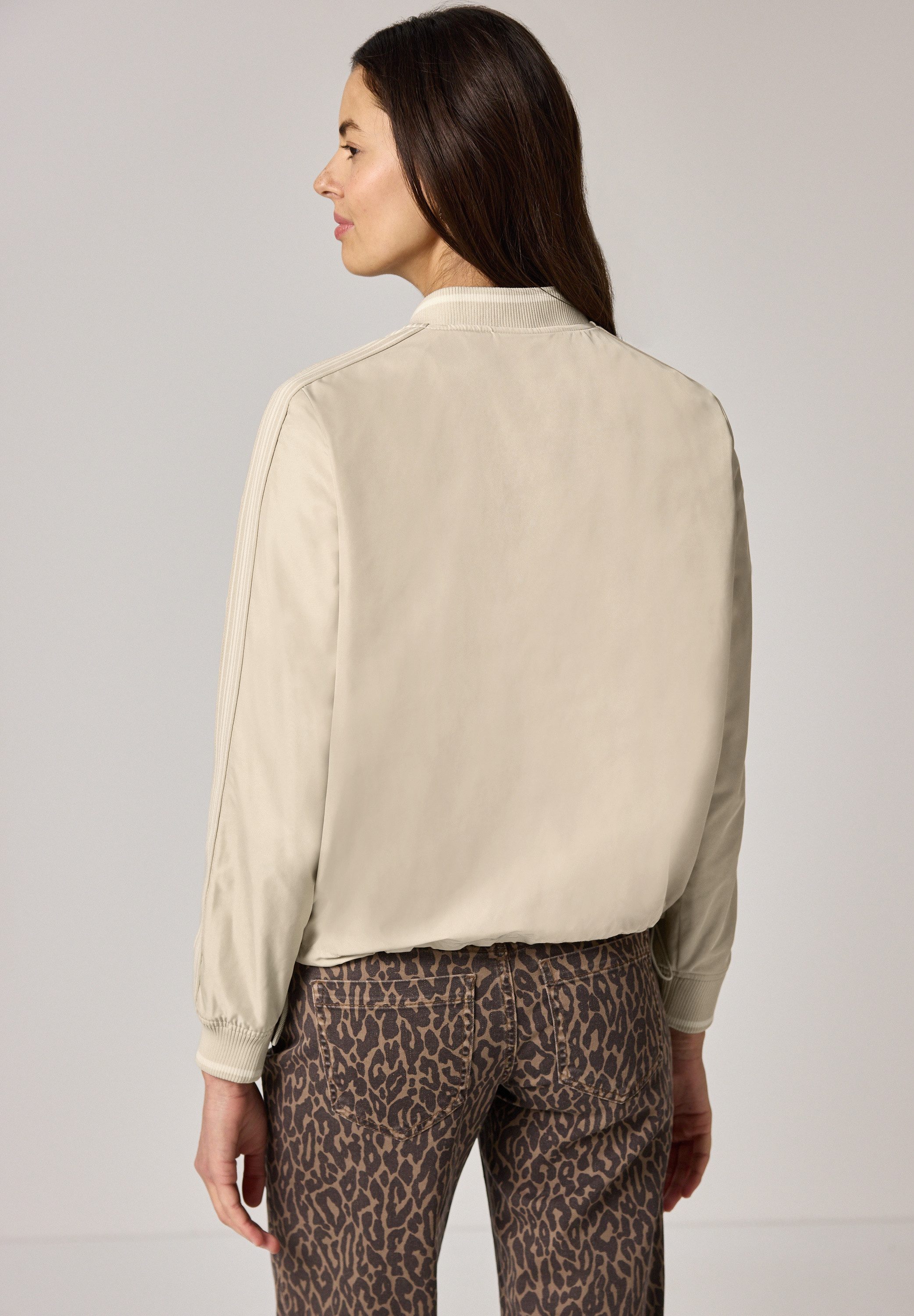 STREET ONE Blouson mit Rundhalsausschnitt