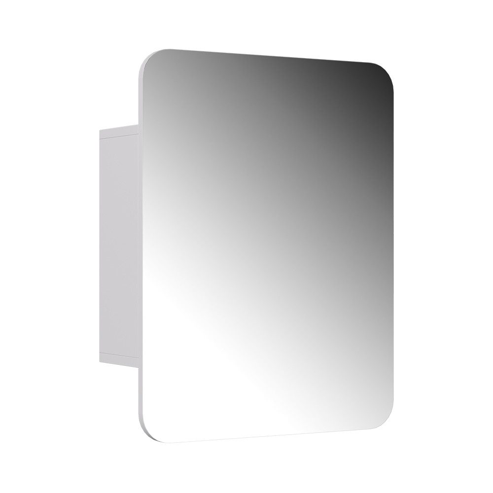 Vicco Badezimmerspiegelschrank Zino, Weiß, 65 x 50 cm mit Regalen (1-St)