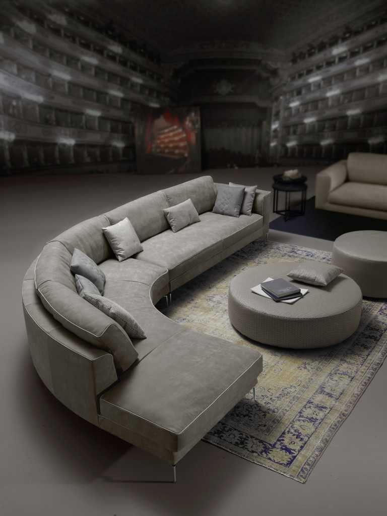 Luxus Couch Neu Sofa Grau JVmoebel Form Ecksofa Couchen L Leder Ecksofa Design