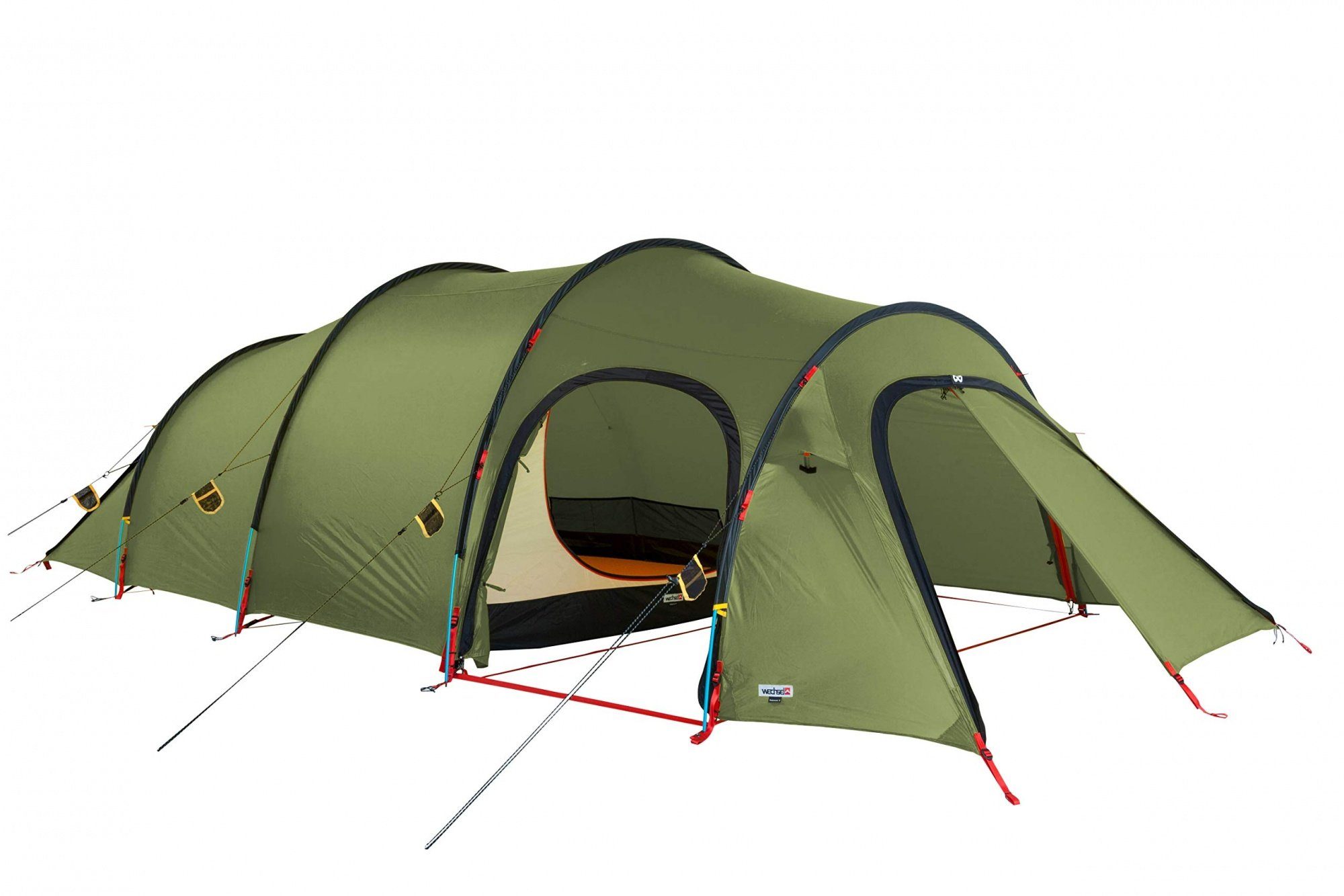 Wechsel Tents Biwakzelt Endeavour 4 Personen Expeditionszelt - 4 Jahreszeiten - Grün, Personen: 4 | Biwakzelte