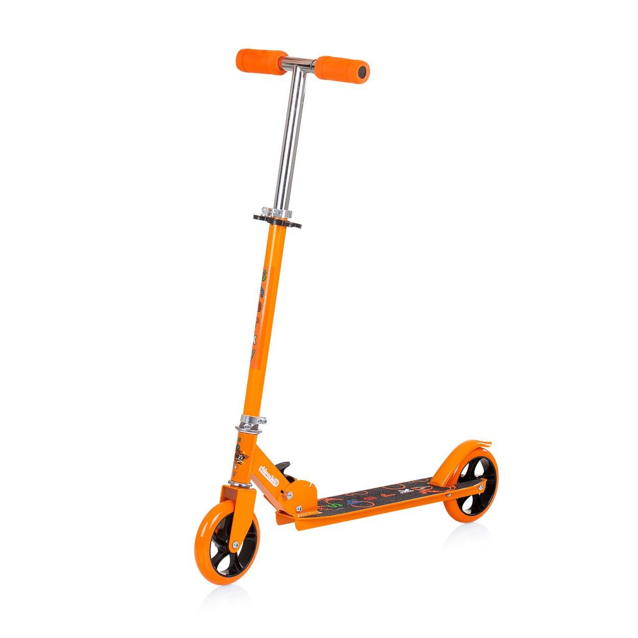 Chipolino Cityroller Kinderroller Sharky klappbar, PU Räder ABEC-7 Lager Bremse verstellbar