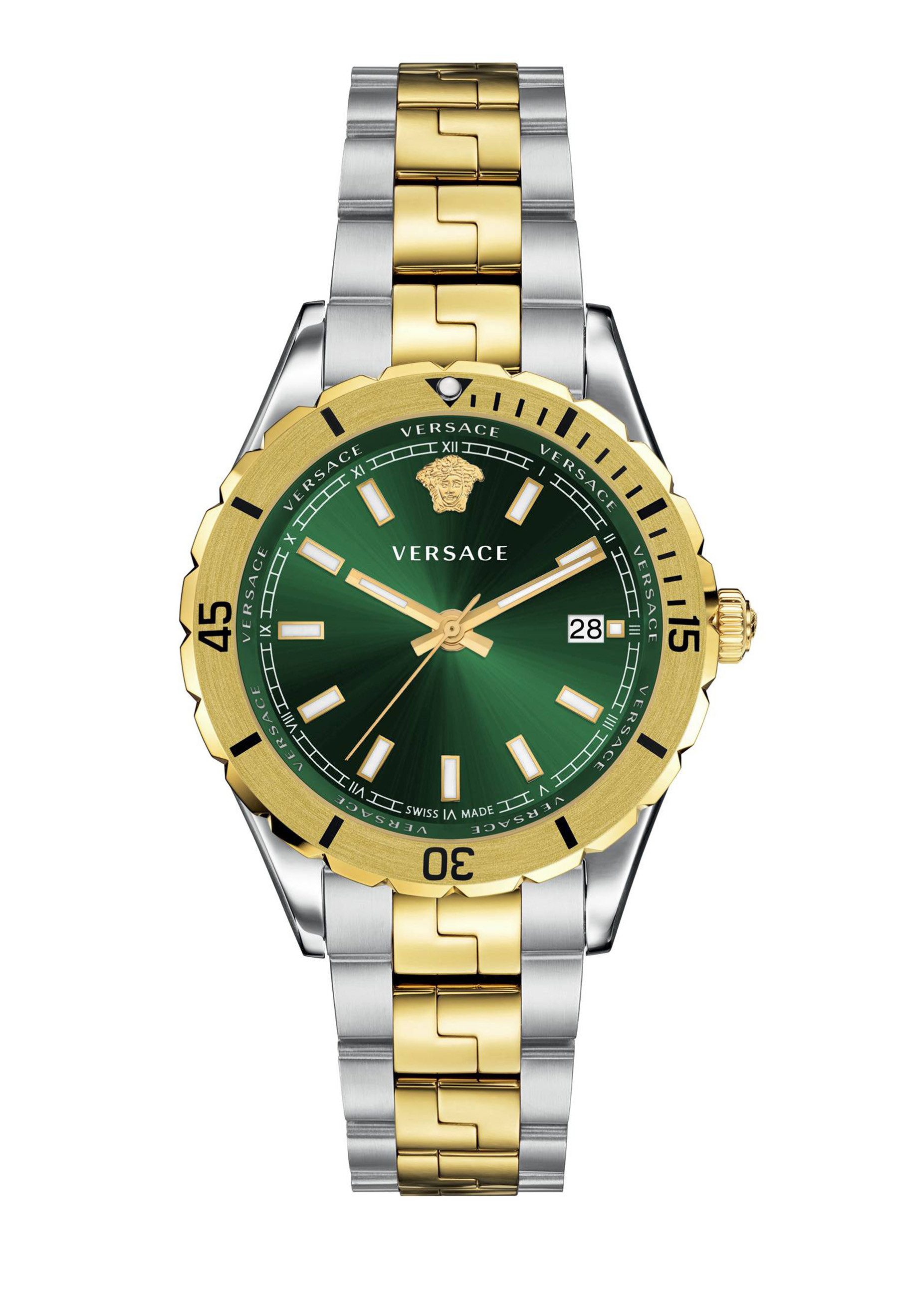 Versace Quarzuhr Analoguhr für Herren, (1-tlg)