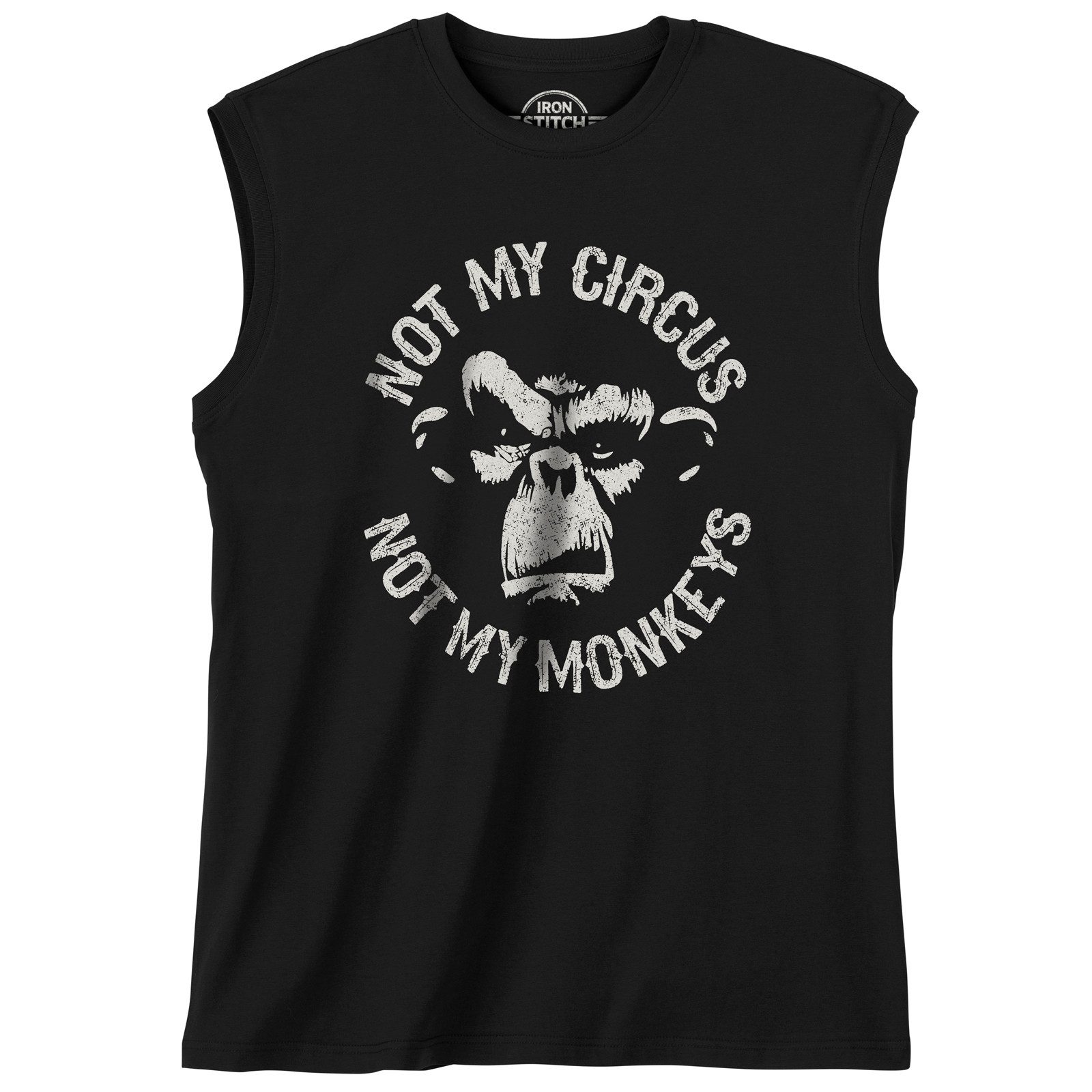 Iron Stitch Muscleshirt Iron Stitch XXL Muskelshirt schwarz Not My Circus