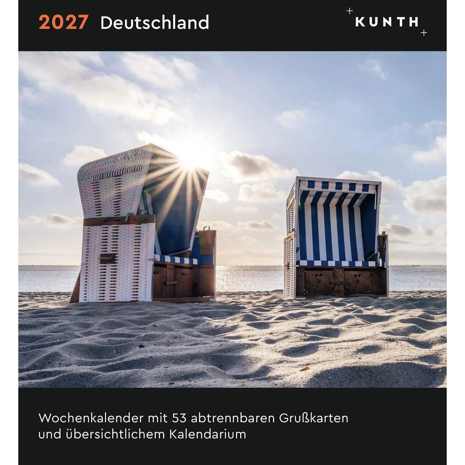 Tischkalender Deutschland - KUNTH Postkartenkalender 2027