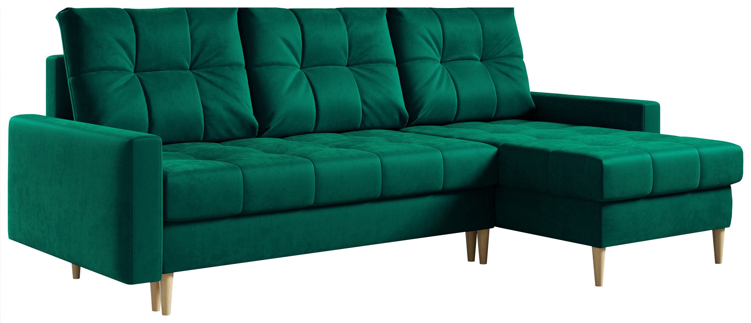 MKS MÖBEL Ecksofa ASTRA, Set, Gesteppte günstig online kaufen