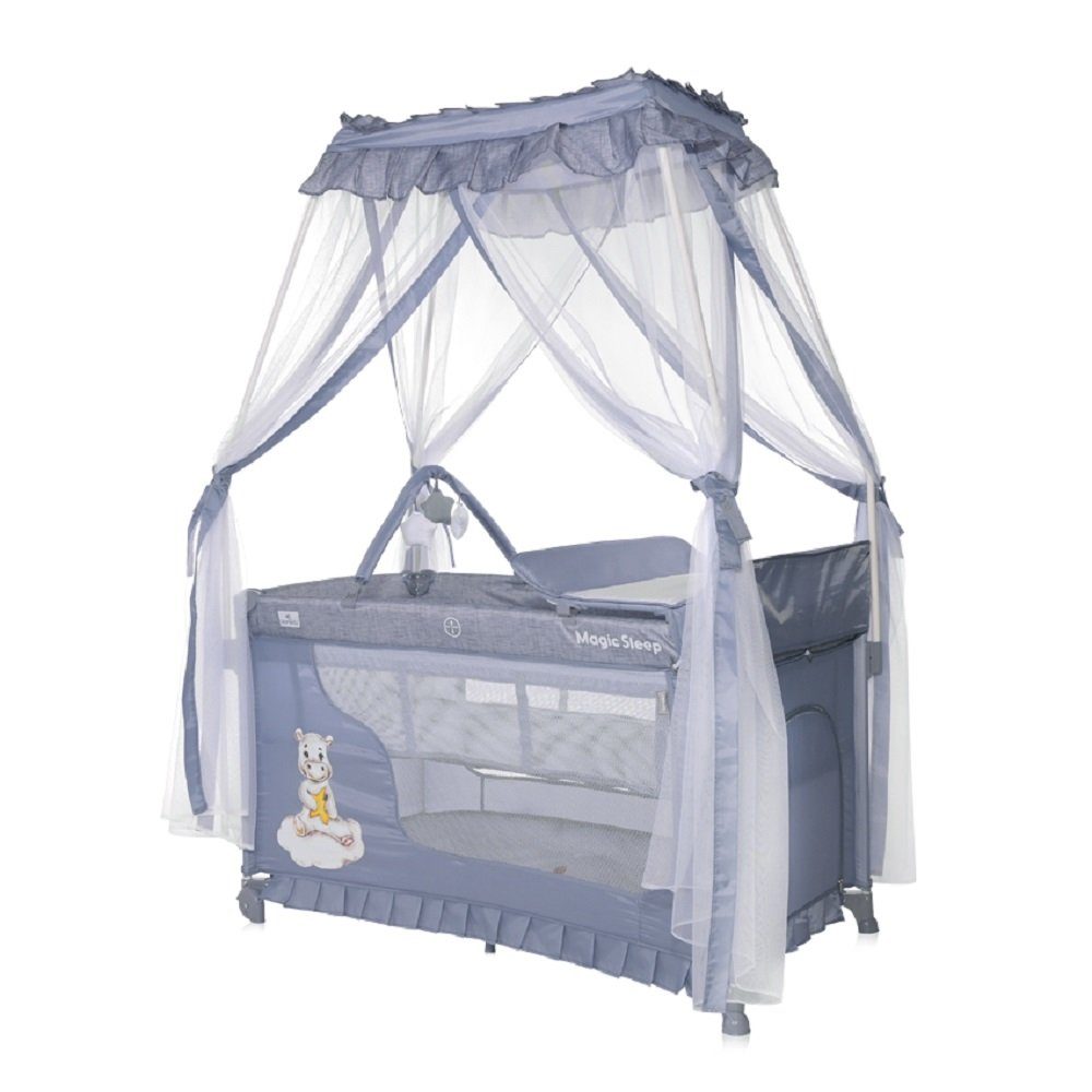 Lorelli Baby-Reisebett Reisebett, Laufstall Magic Sleep, 2 Ebenen Baldachin günstig online kaufen