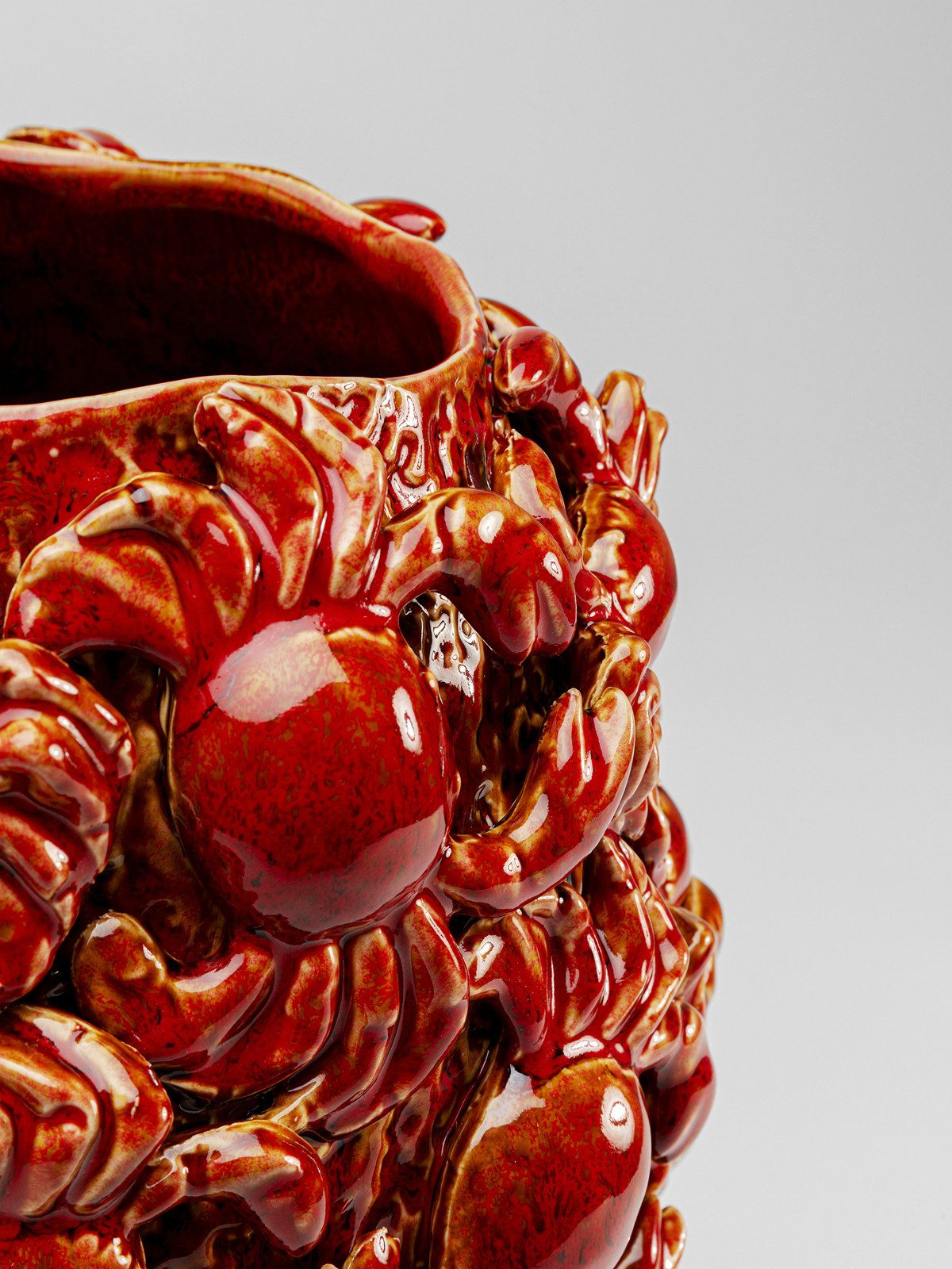 Kare Design Dekovase Vase Crabs 39cm (Vasen)
