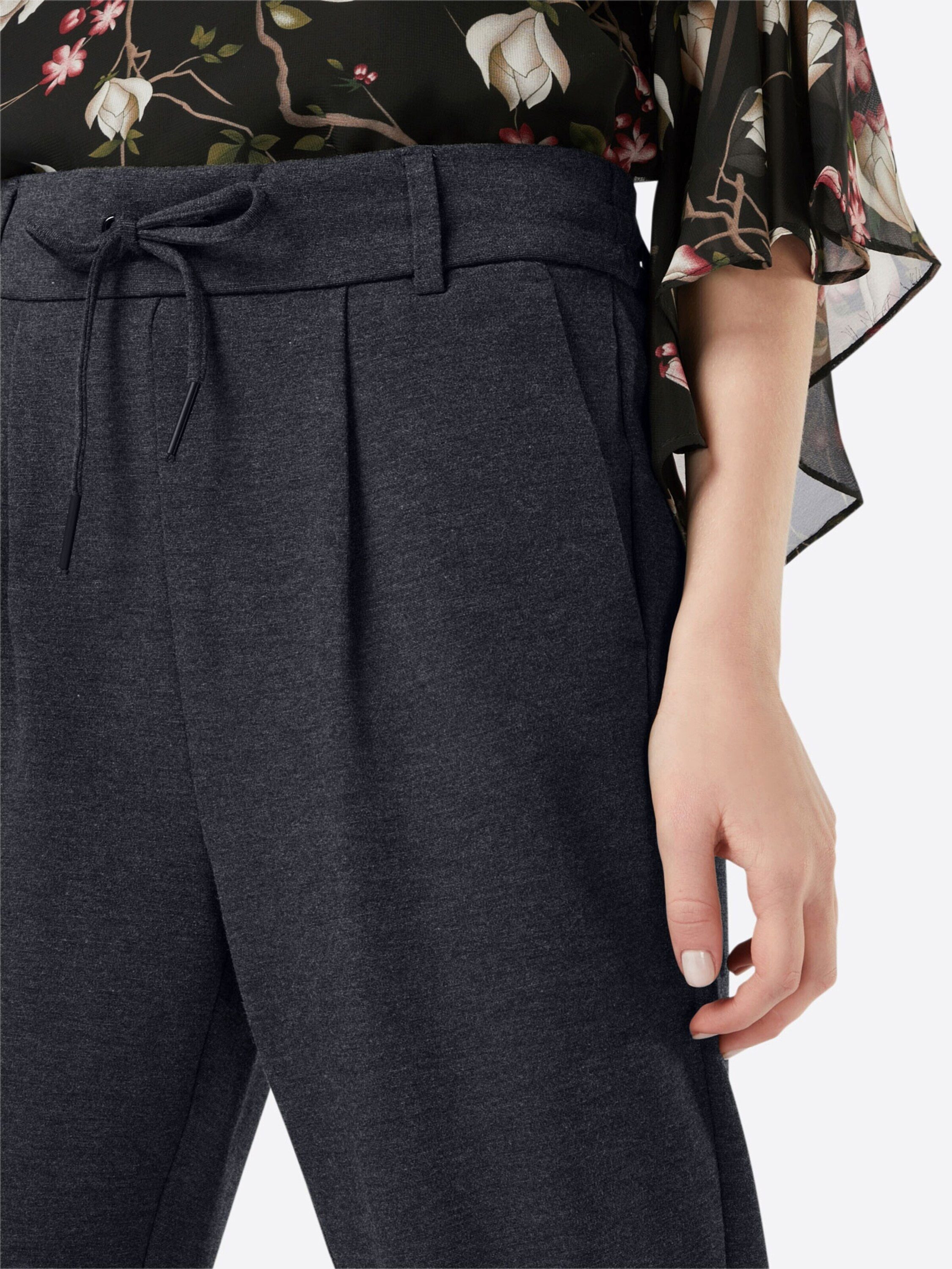 ONLY Bundfaltenhose Poptrash (1-tlg) Falten