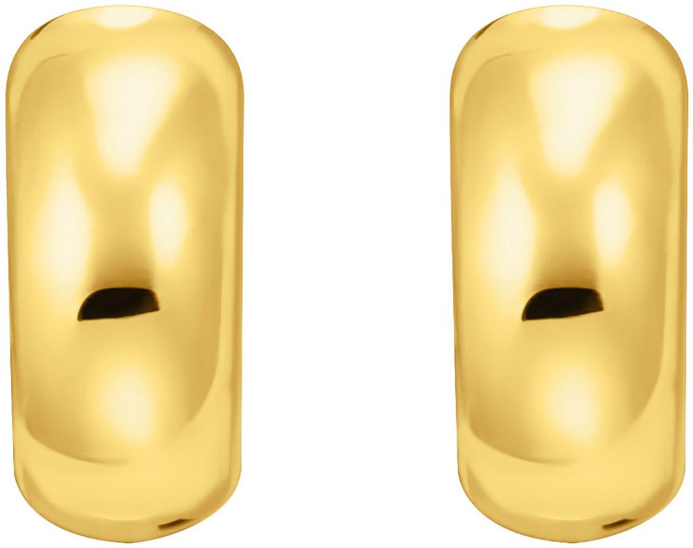 THOMAS SABO Paar Creolen Schmuck Silber 925 Ohrringe Mini-Chunky-Form