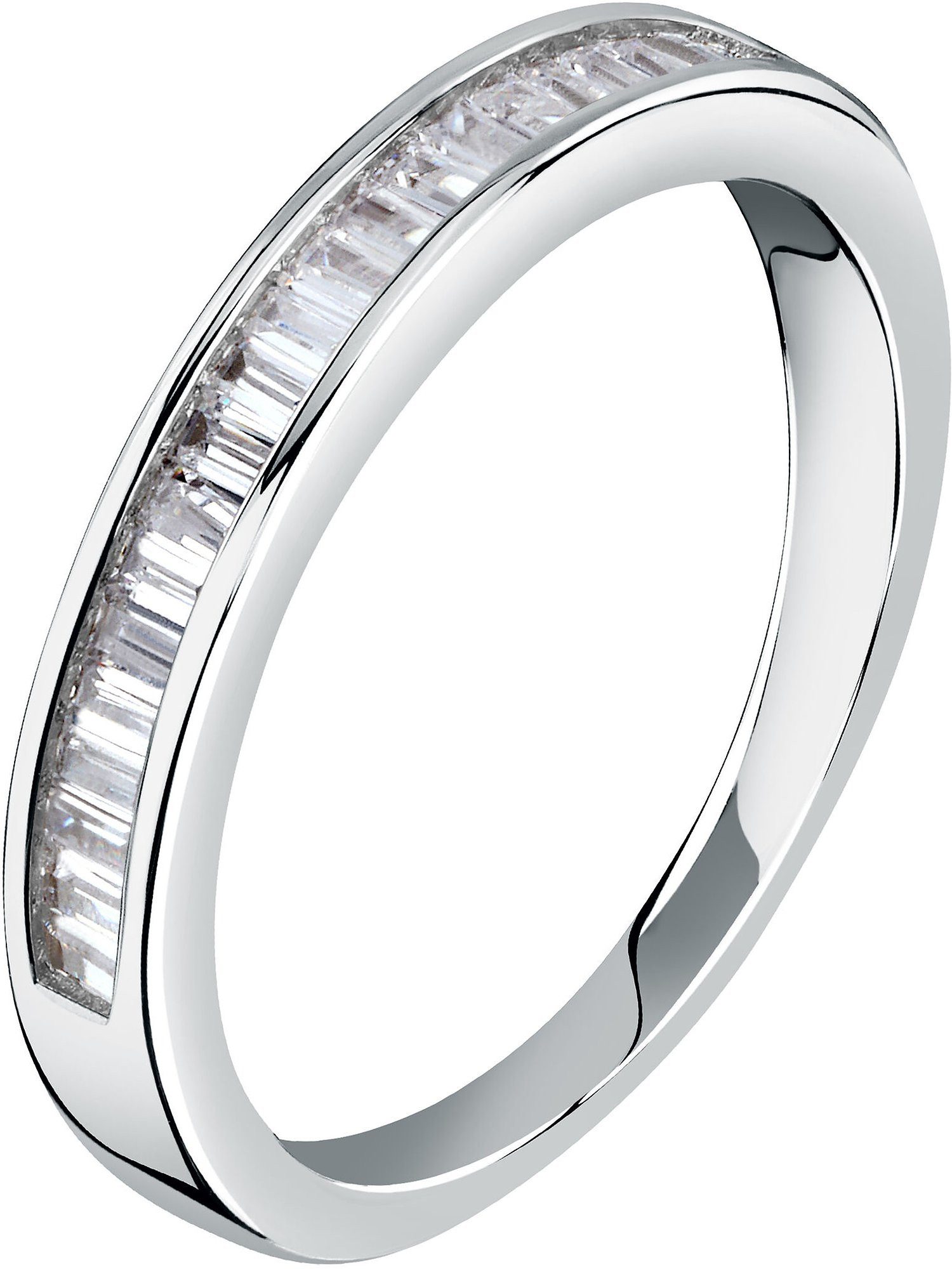 Diamantring CHRIST Damen-Damenring 585er Weißgold 22 Diamant