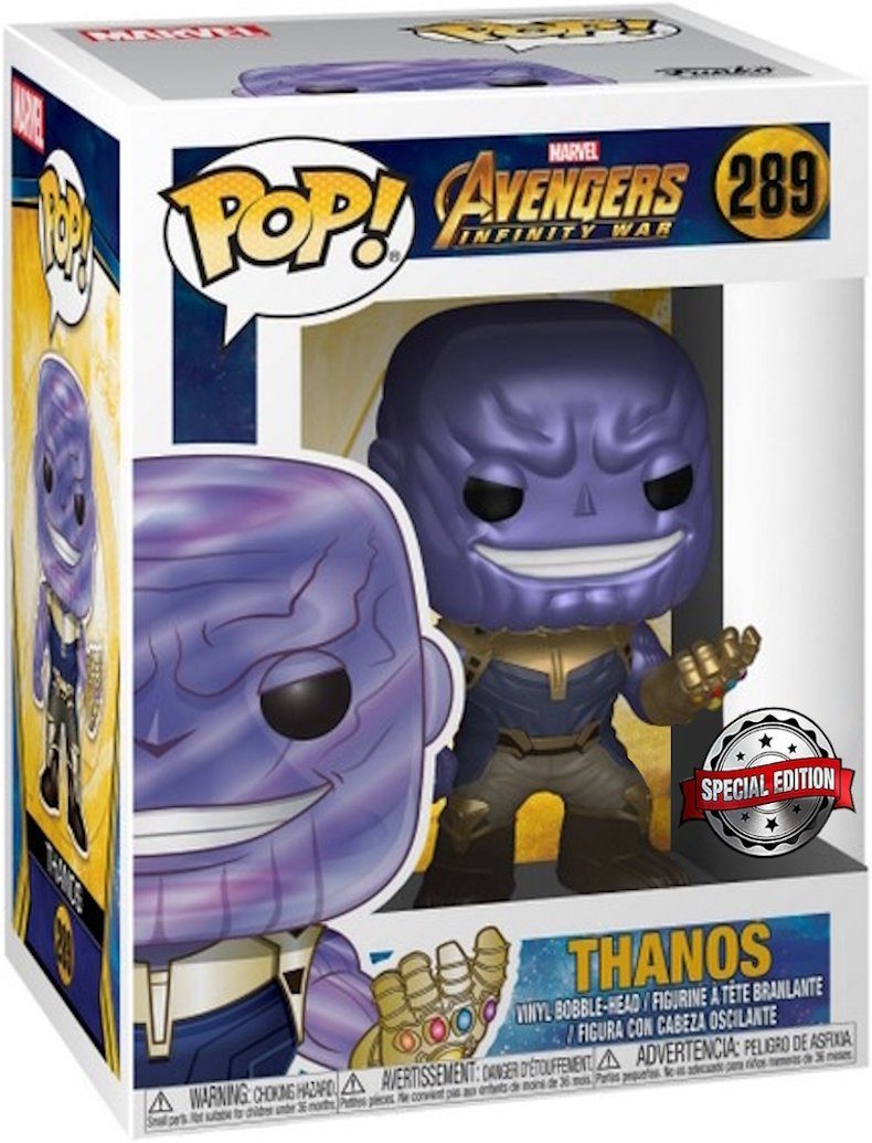 Funko Spielfigur Marvel Avengers Infinity War - Thanos 289 SP Pop!