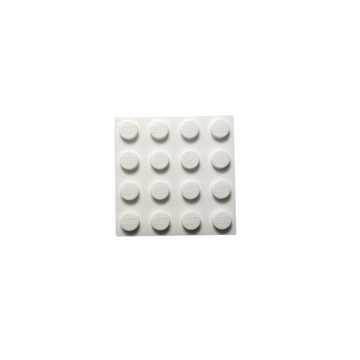 LEGO® Spielbausteine LEGO® 4X4 Platten Bauplatten Weiß - 3031 NEU! Menge 25x, (Creativ-Set, 25 St), Made in Europe
