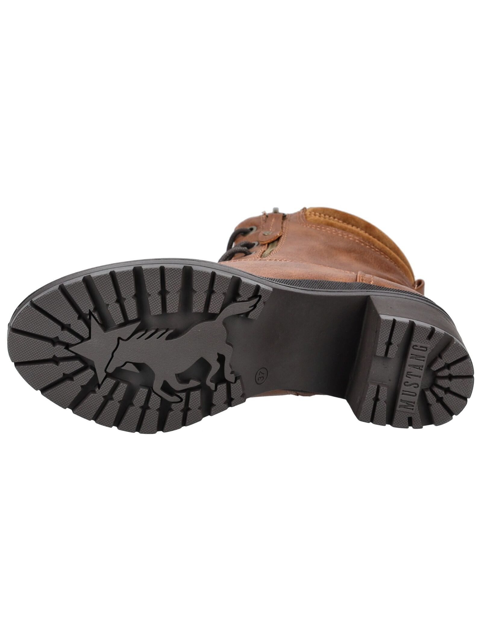 Mustang Shoes Mustang Shoes Stiefelette Lederimitat Schnürstiefelette