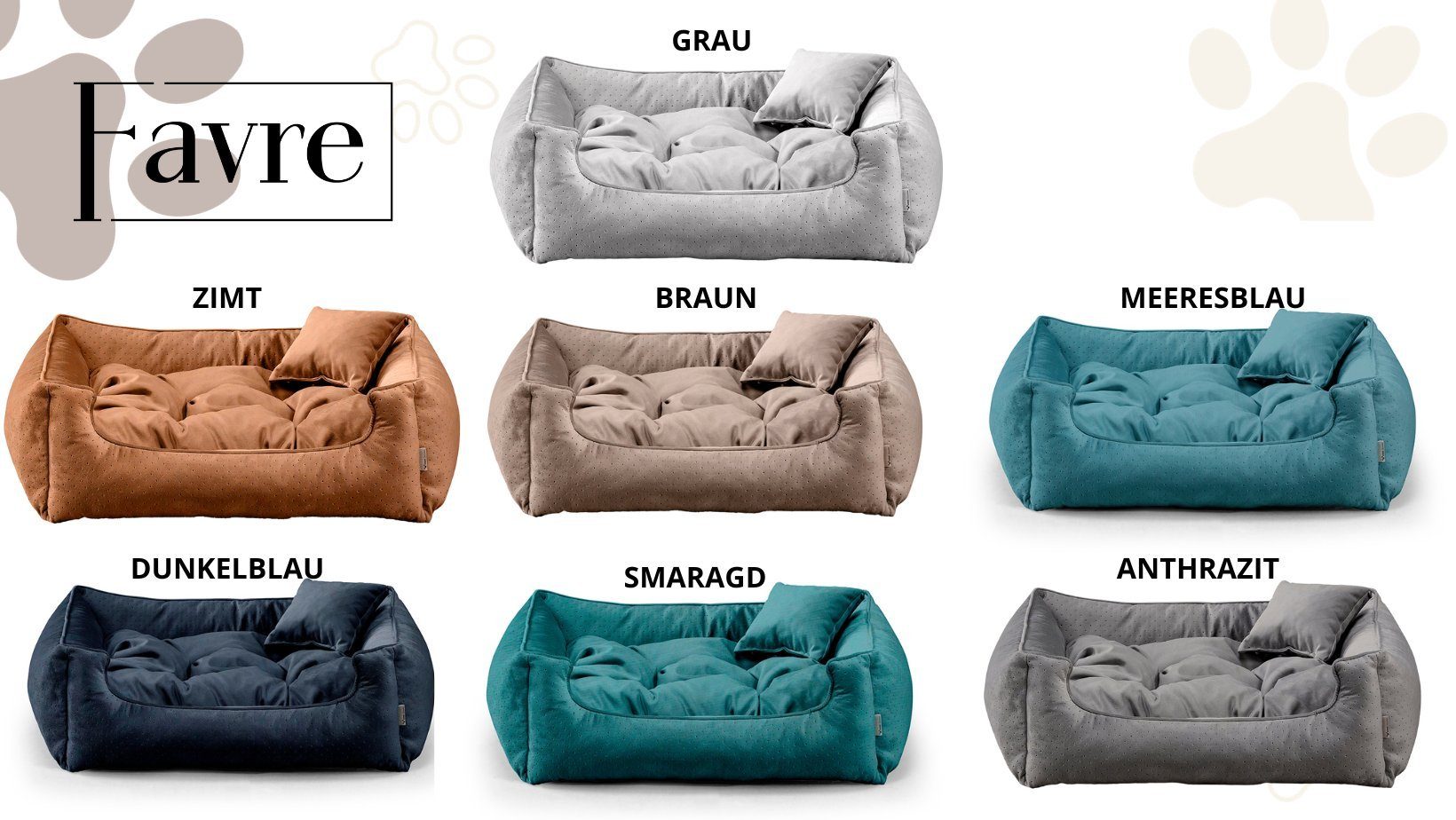 FAVRE Tierbett Relax Bless PARIS Hundebett, günstig online kaufen