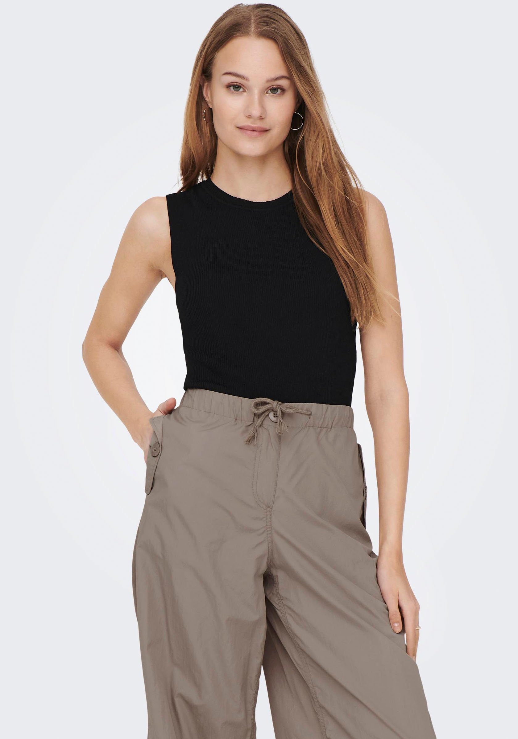 Stricktop ONLMAJLI S/L TOP KNT NOOS
