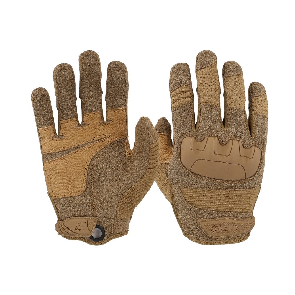 Kinetixx Lederhandschuhe Taktiler Einsatzhandschuh X-Pro, KinetiXx (in schwarz, coyote, camouflage)