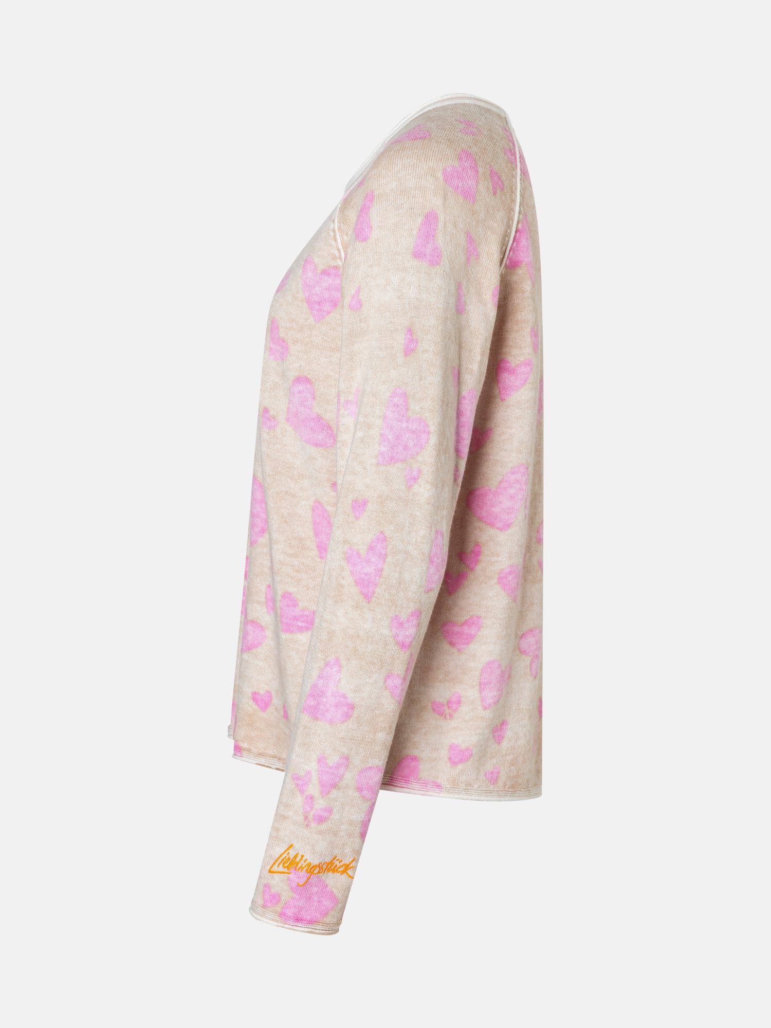 Lieblingsstück Schalkragenpullover LiloL mit 5% Kaschmir