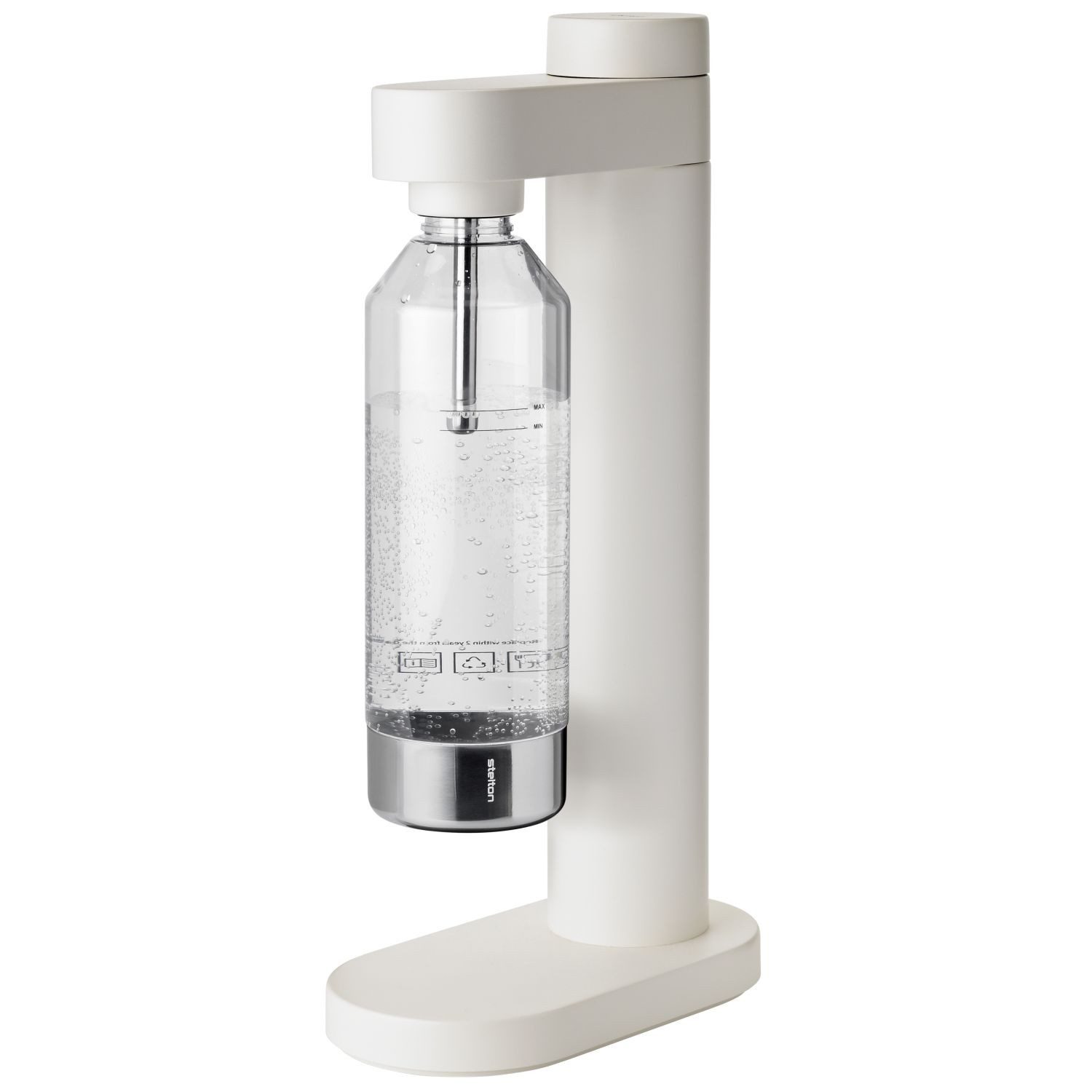 Stelton Wassersprudler Brus Soft White