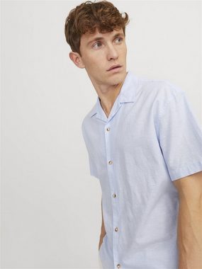 Jack & Jones Kurzarmhemd JJESUMMER RESORT LINEN BLEND SHIRT SS SN