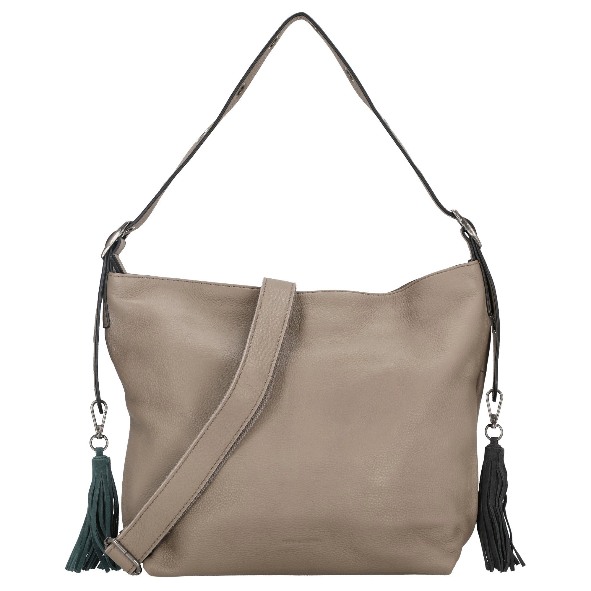 Umhängetasche Selma - Schultertasche 37 cm (stone)