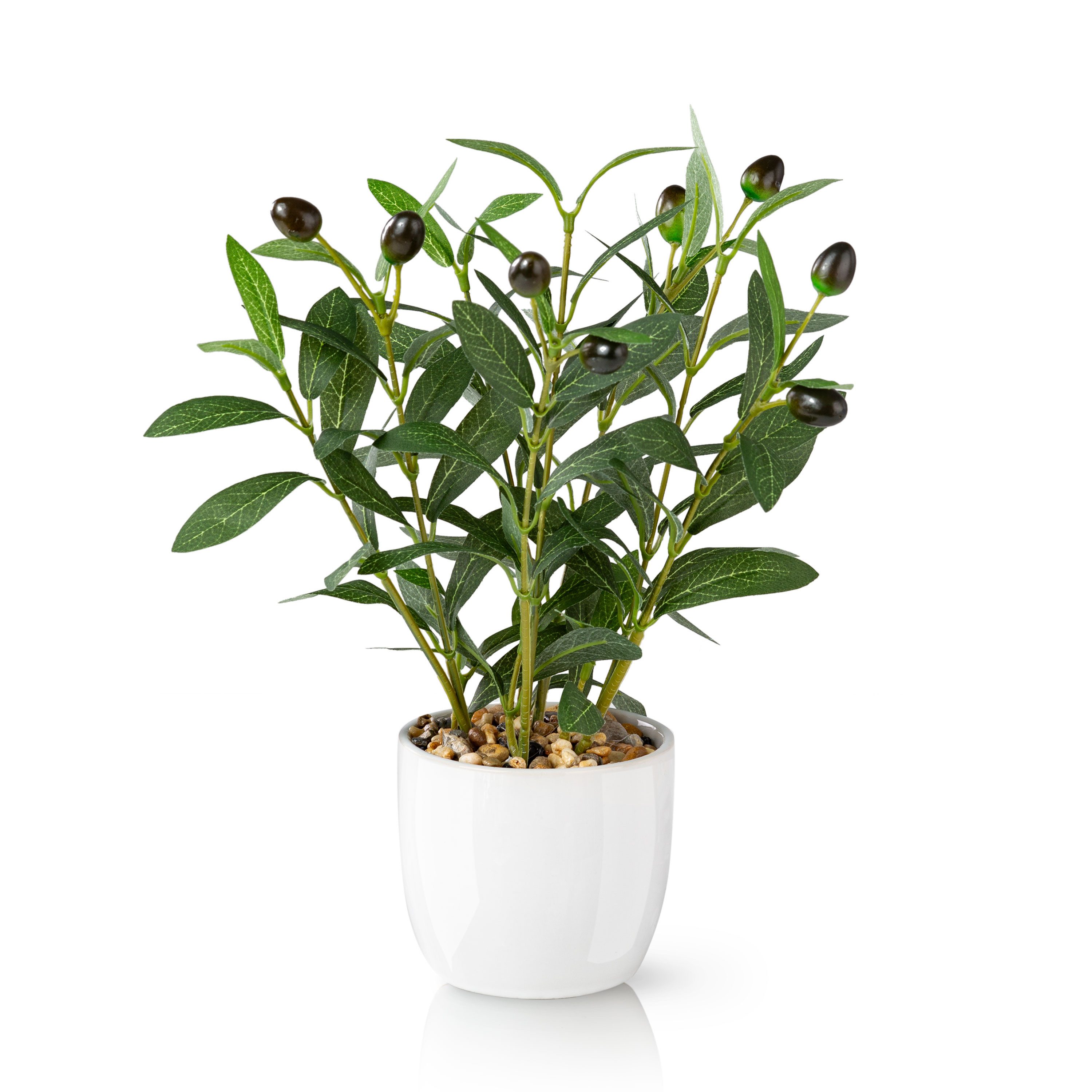Kunstpflanze Olivenbaum künstlich klein, Kunstpflanzen wie echt Olive, PASC günstig online kaufen