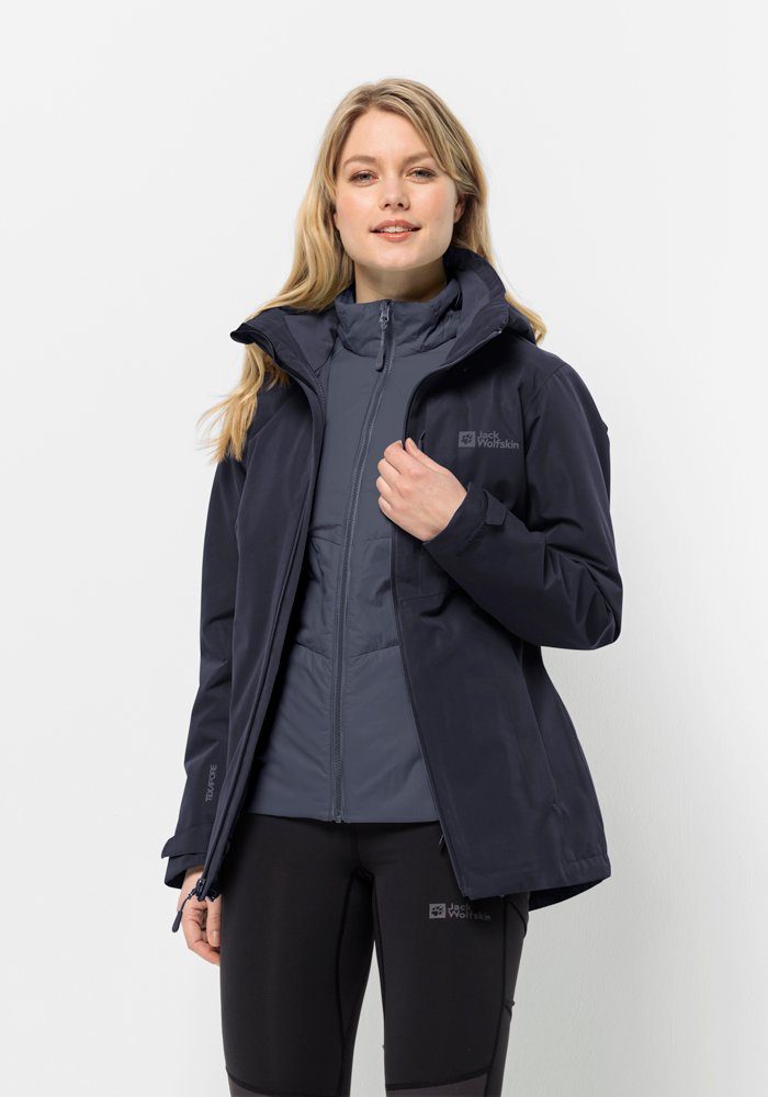 Jack Wolfskin 3-in-1-Funktionsjacke BERGLAND 3IN1 JKT W