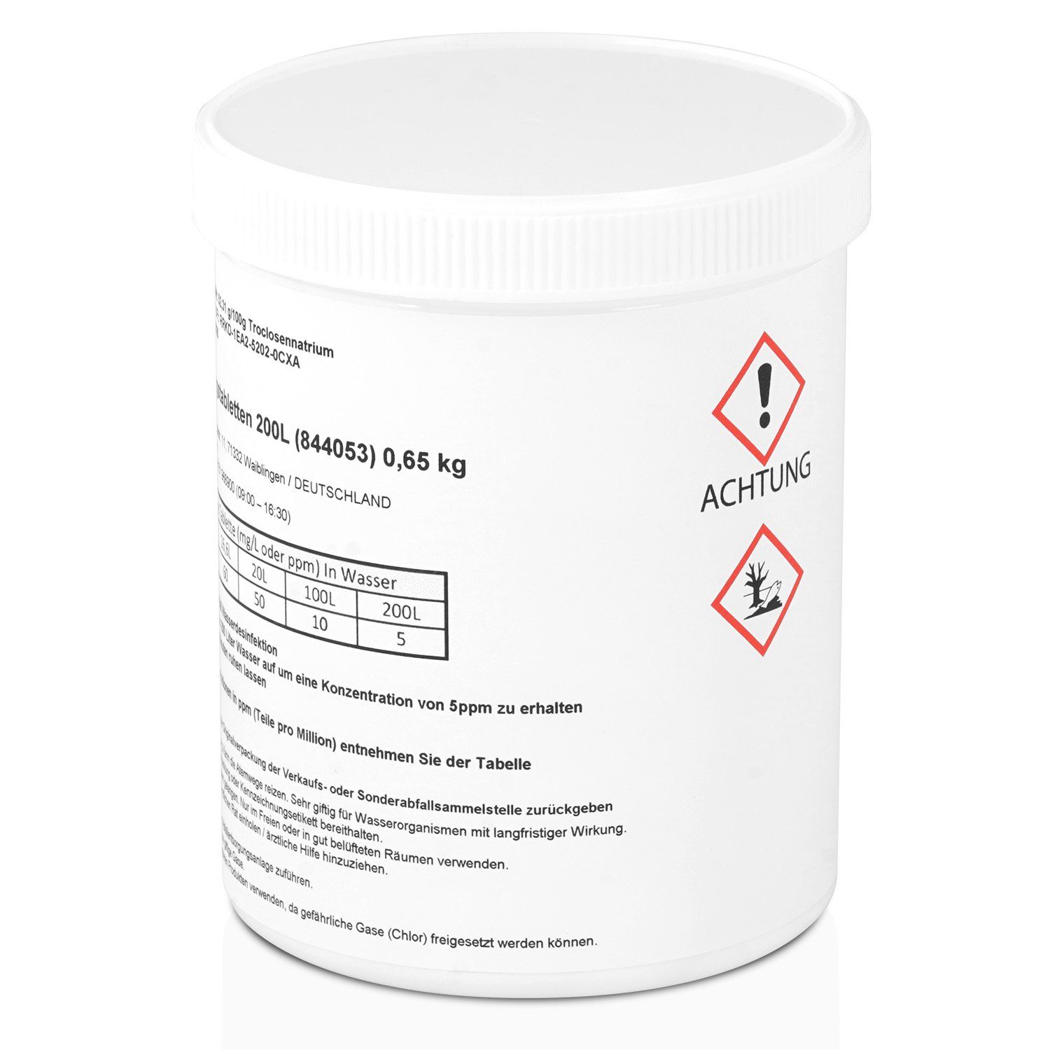 Thumbnail - Wicked Chili Pool-Filterkartusche 200 Tabletten für 40.000L Trinkwasser Aufbereitung, Zubehör für Trinkwasseraufbereitun...
