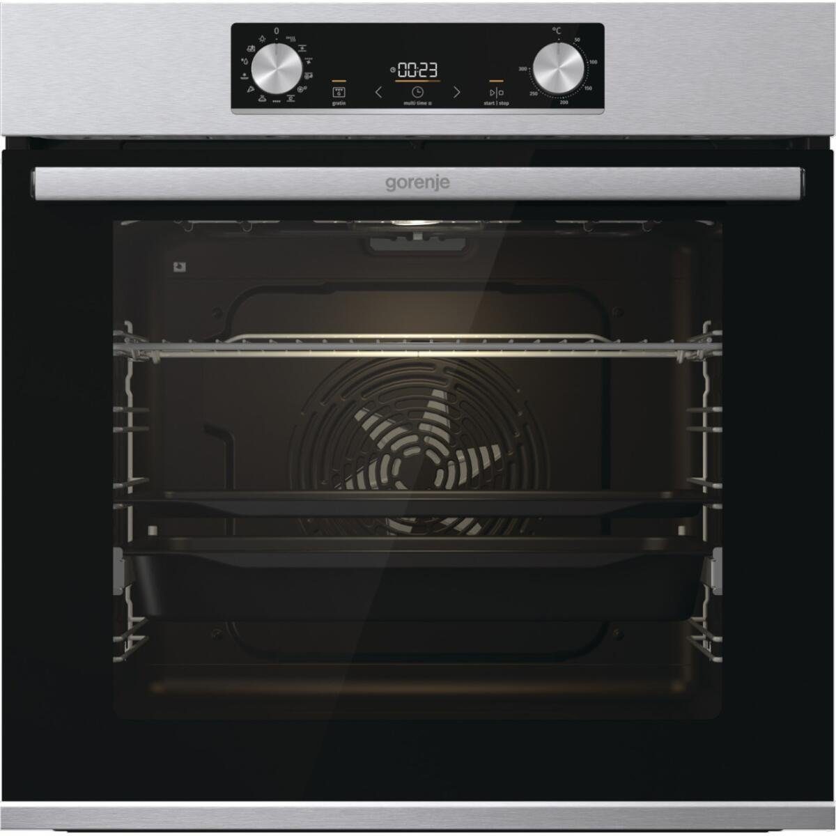 GORENJE Einbaubackofen BPS6737E14X, Pyrolyse-Selbstreinigung, Pyrolyse Selbstreinigung