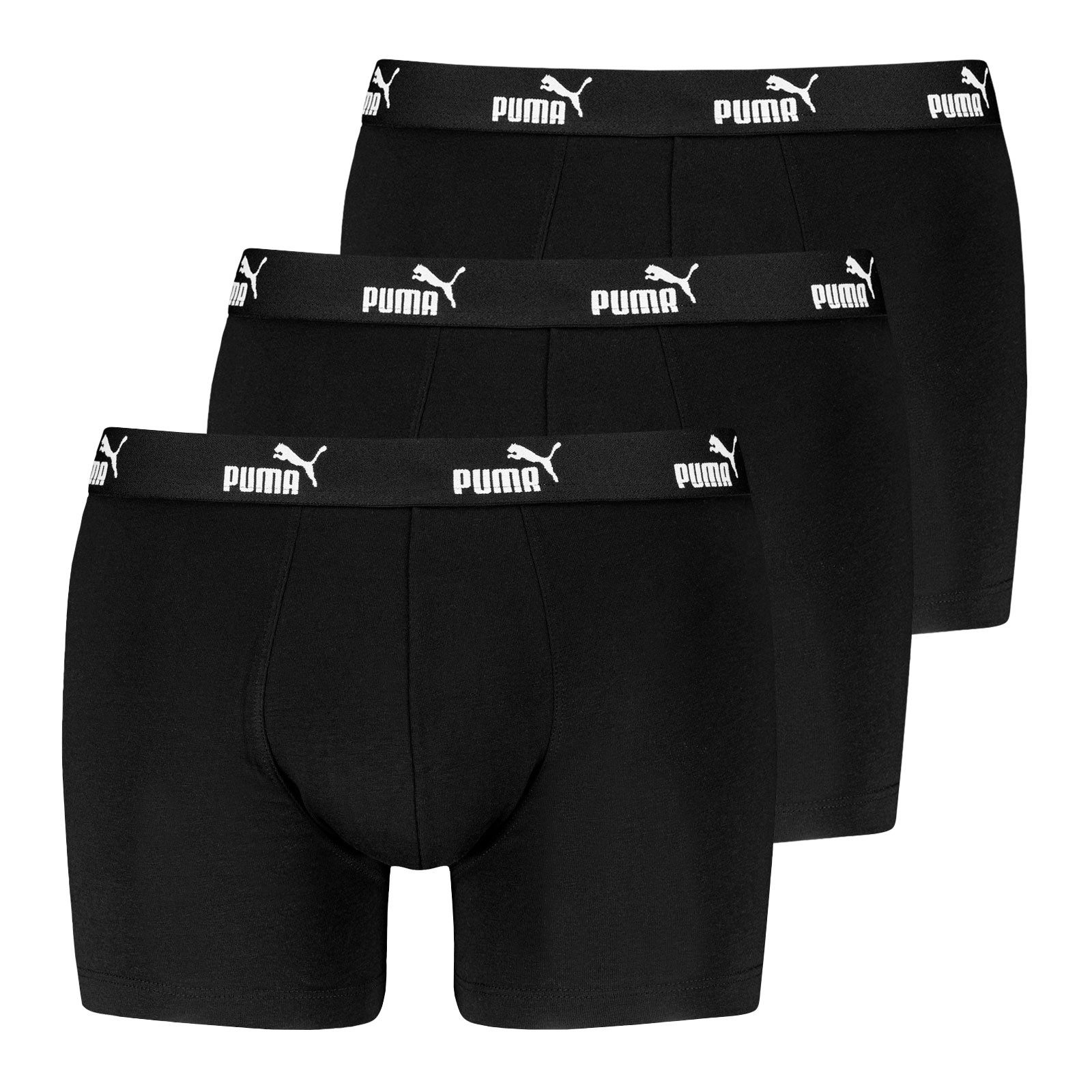 PUMA Boxer Everyday Cotton Stretch (3-St) mit umlaufendem Markenschriftzug günstig online kaufen