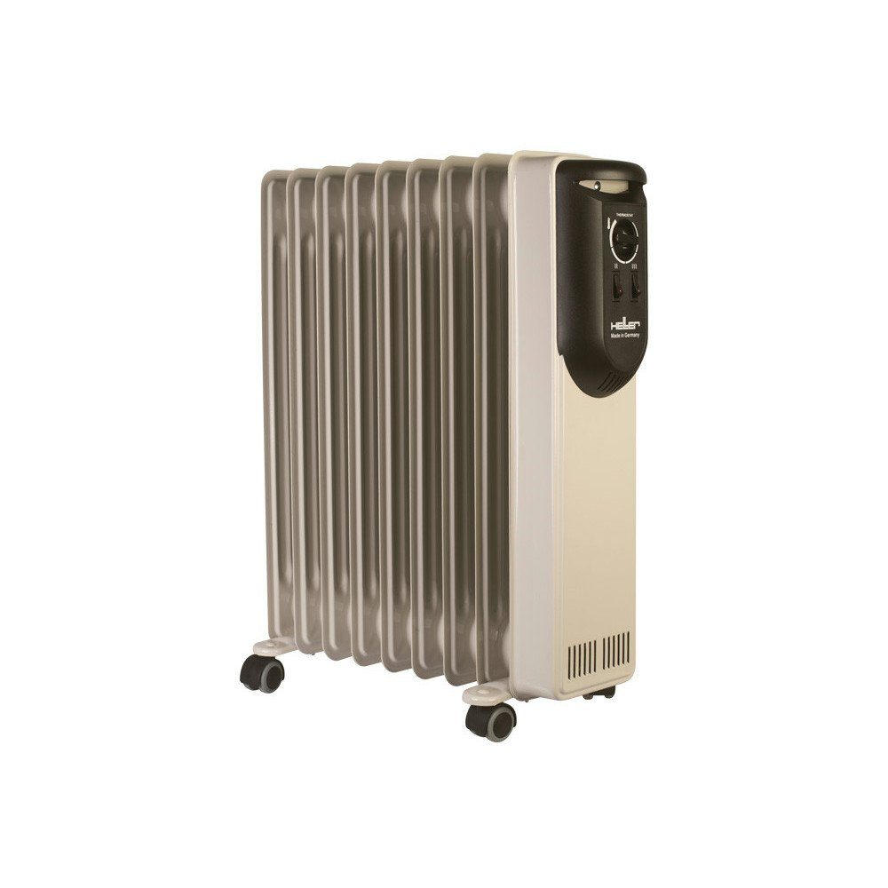 Heller Ölradiator Überhitzungsschutz, Umkippsicherung, zusätzliche Laufrollen W, 2000 MAV, PU