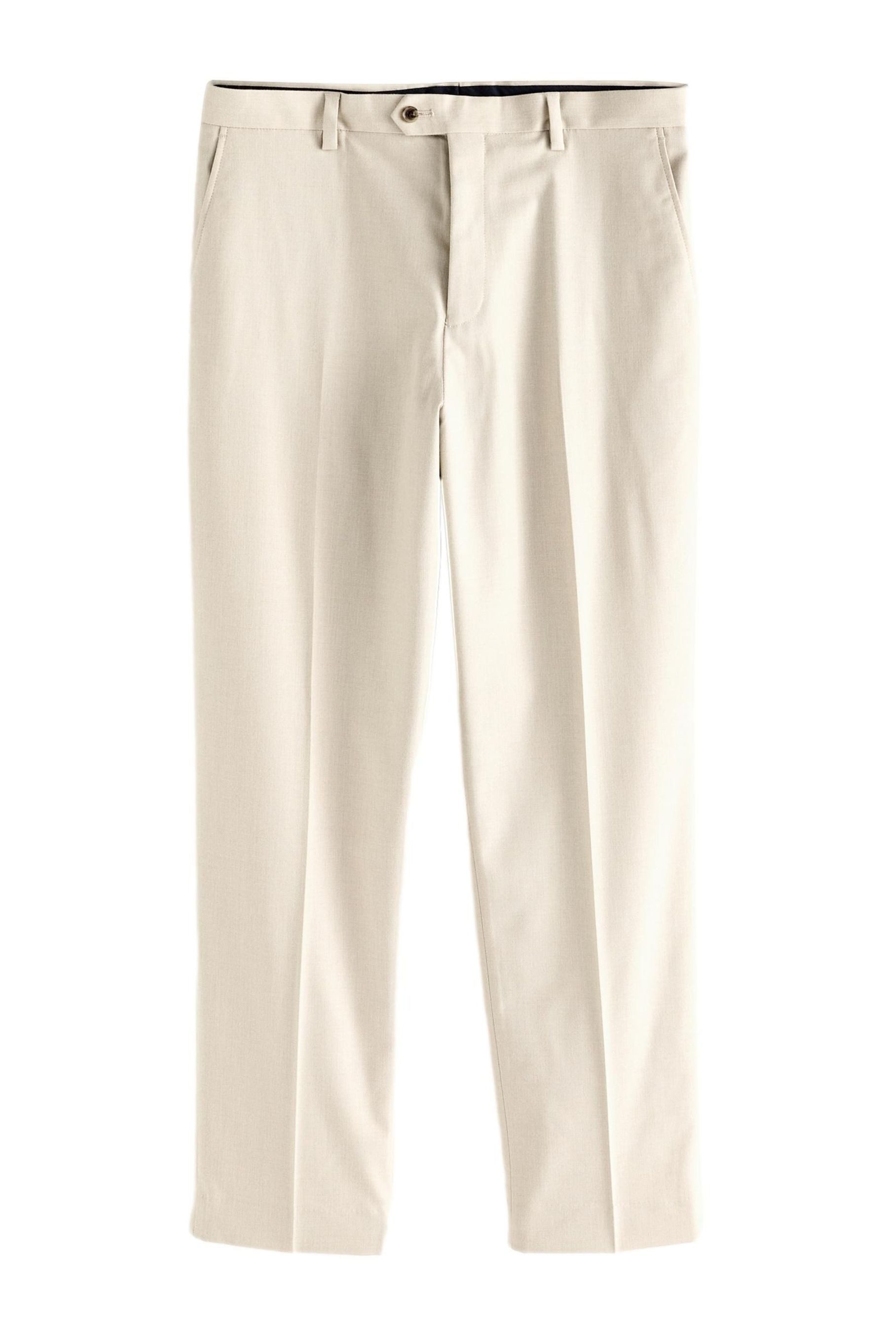 Anzughose Flanellanzug im Slim-Fit: Hose