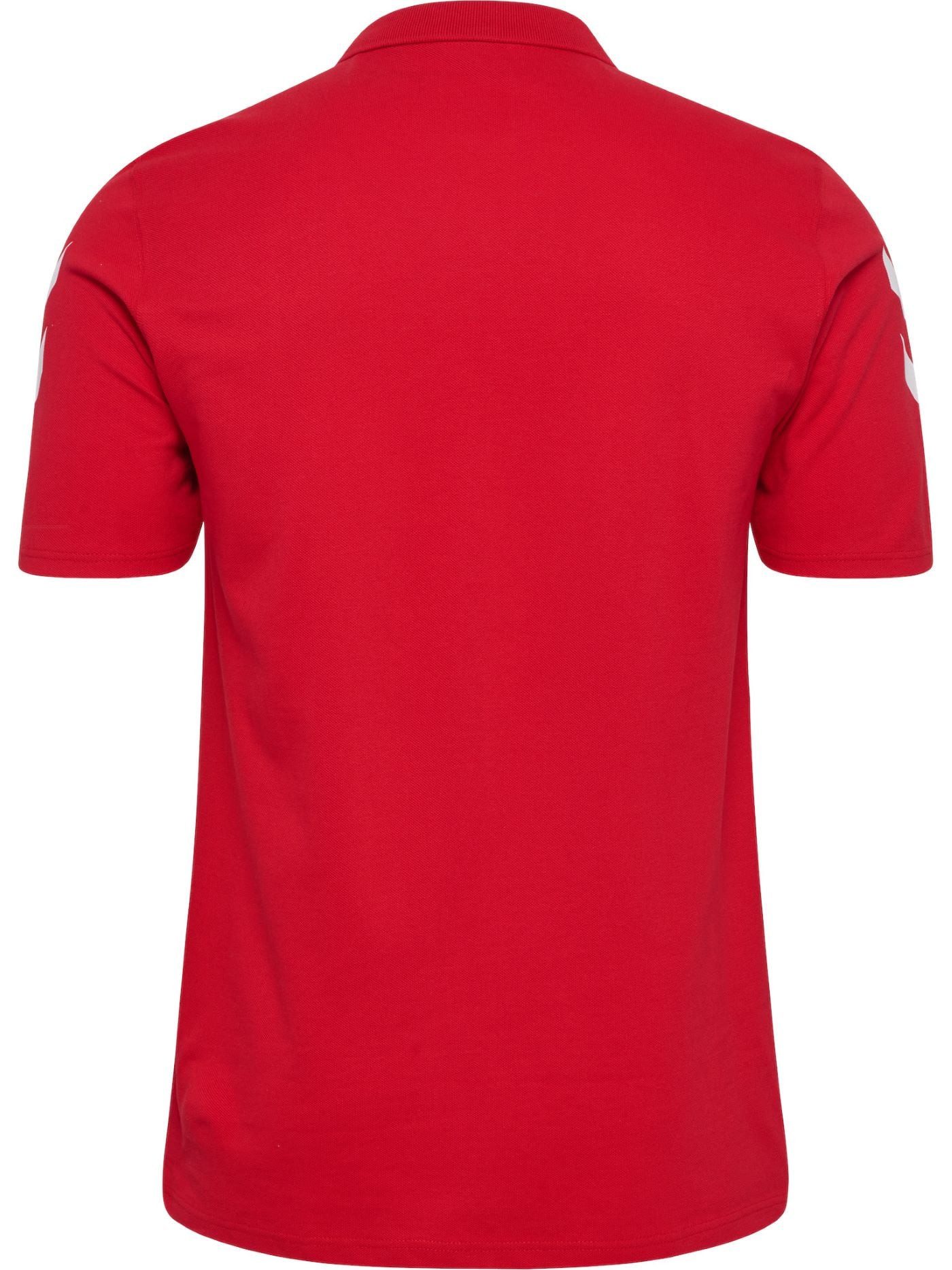 hummel Poloshirt hmlGO Chevron (100% Baumwolle) rot Herren