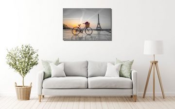 Victor (Zenith) Acrylglasbild Acrylglasbild \"Fahrrad vor Eiffelturm\" - Größe: 30 x 45 cm, Städte, in 30x45 cm, Acrylglasbild Paris, Bilder XXL, Wanddeko