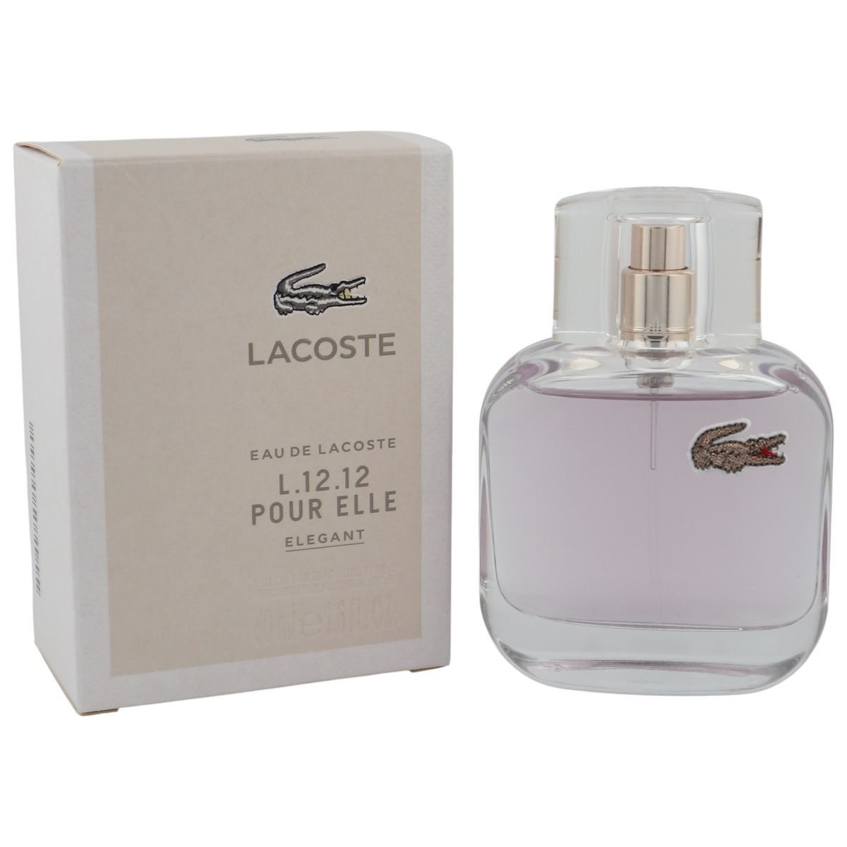 Lacoste Eau de Toilette Lacoste L.12.12 Pour Elle Elegant Eau de Toilette Spray 50 ml